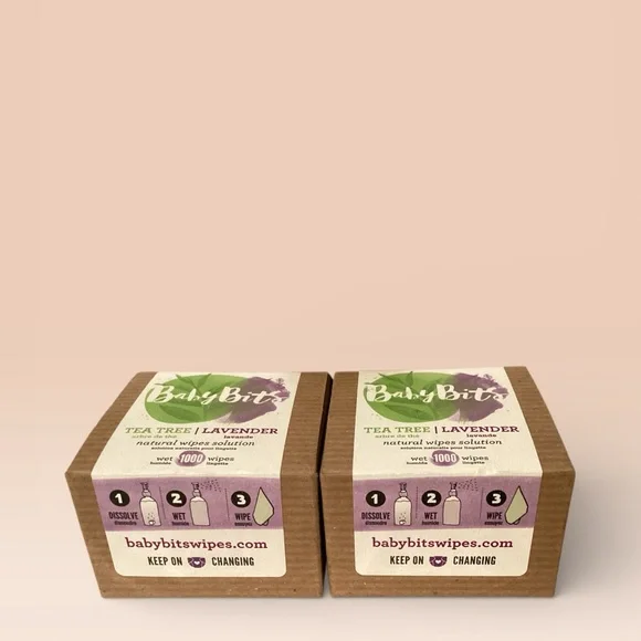 2 Boxes of Baby Bits™ Dissolvable Cubes – Wipe Solution Concentrate - Picture 2 of 4
